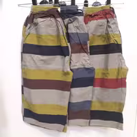 شلوارک مردانه سایز بزرگ ذوالفقاری کتان سنگشور شده 5xl