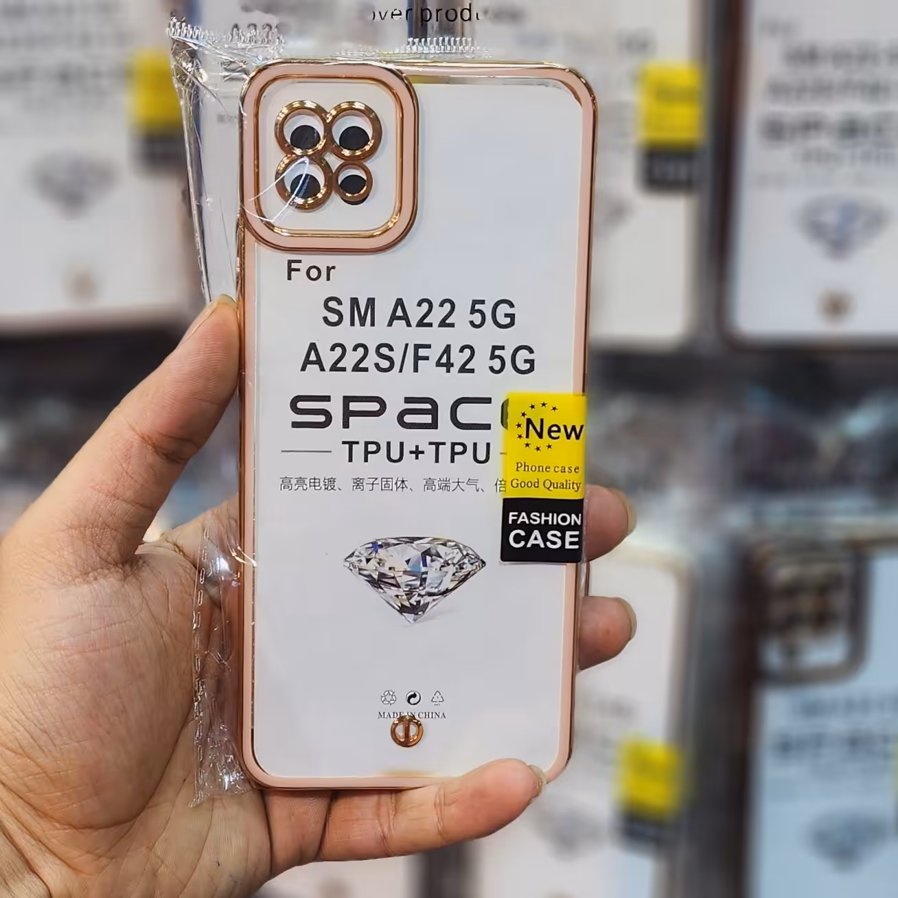 کاور مدل دوررنگی مناسب برای گوشی سامسونگ a22-5G