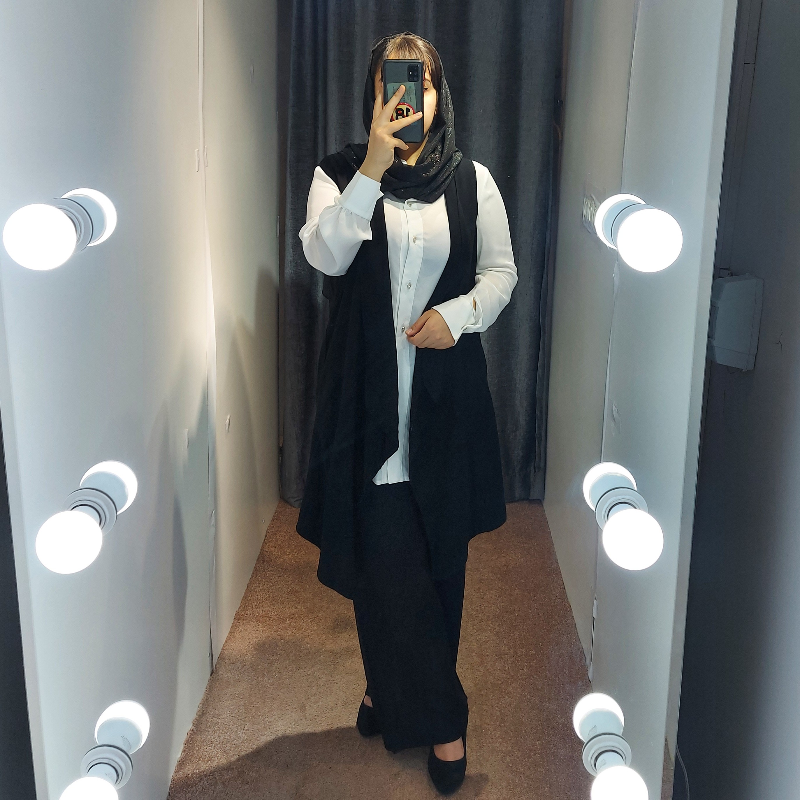 ست سه تیکه ی شومیز و شلوار و وست زنانه