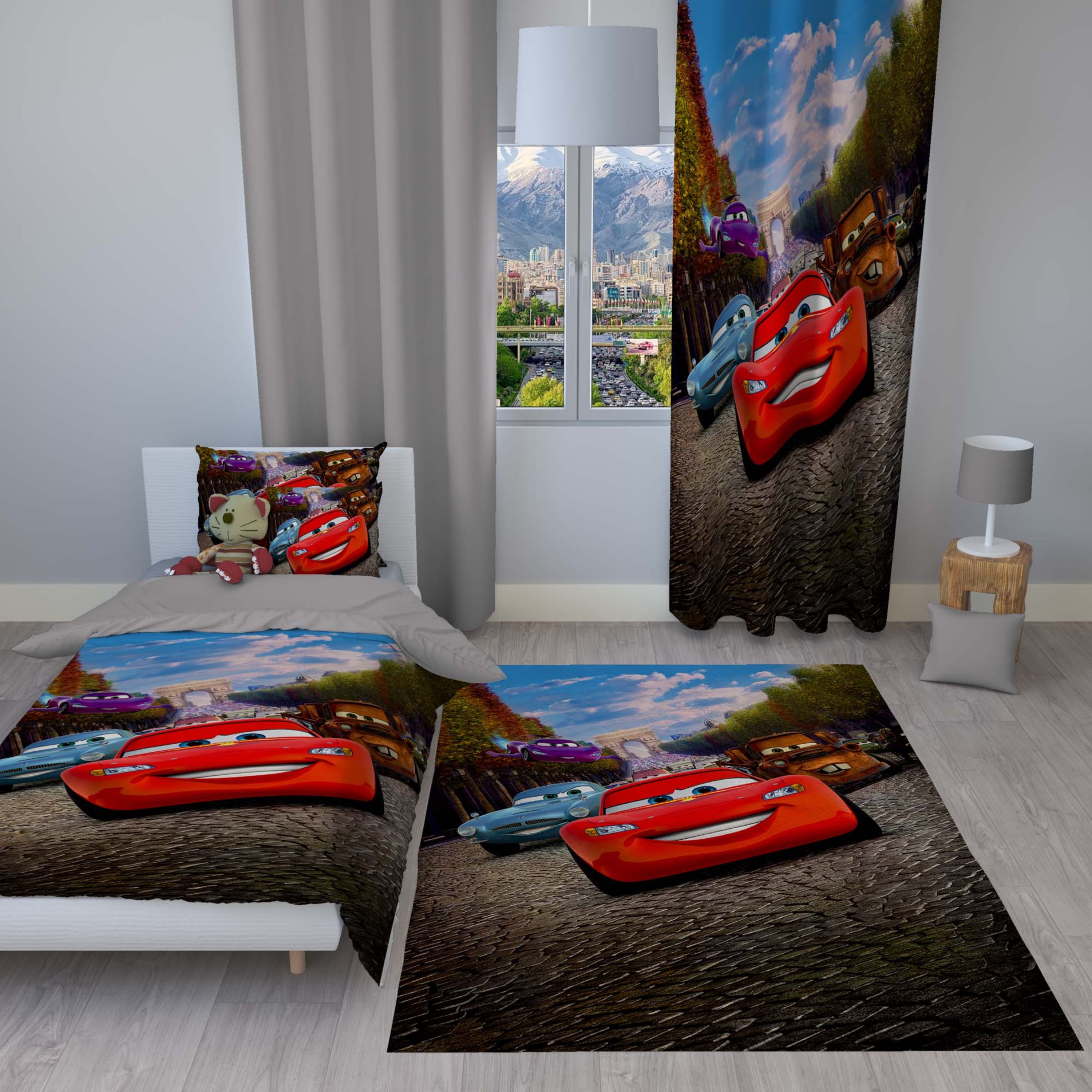 سرویس روتختی مدل 124 یک نفره 4 تکه سایز 140x230