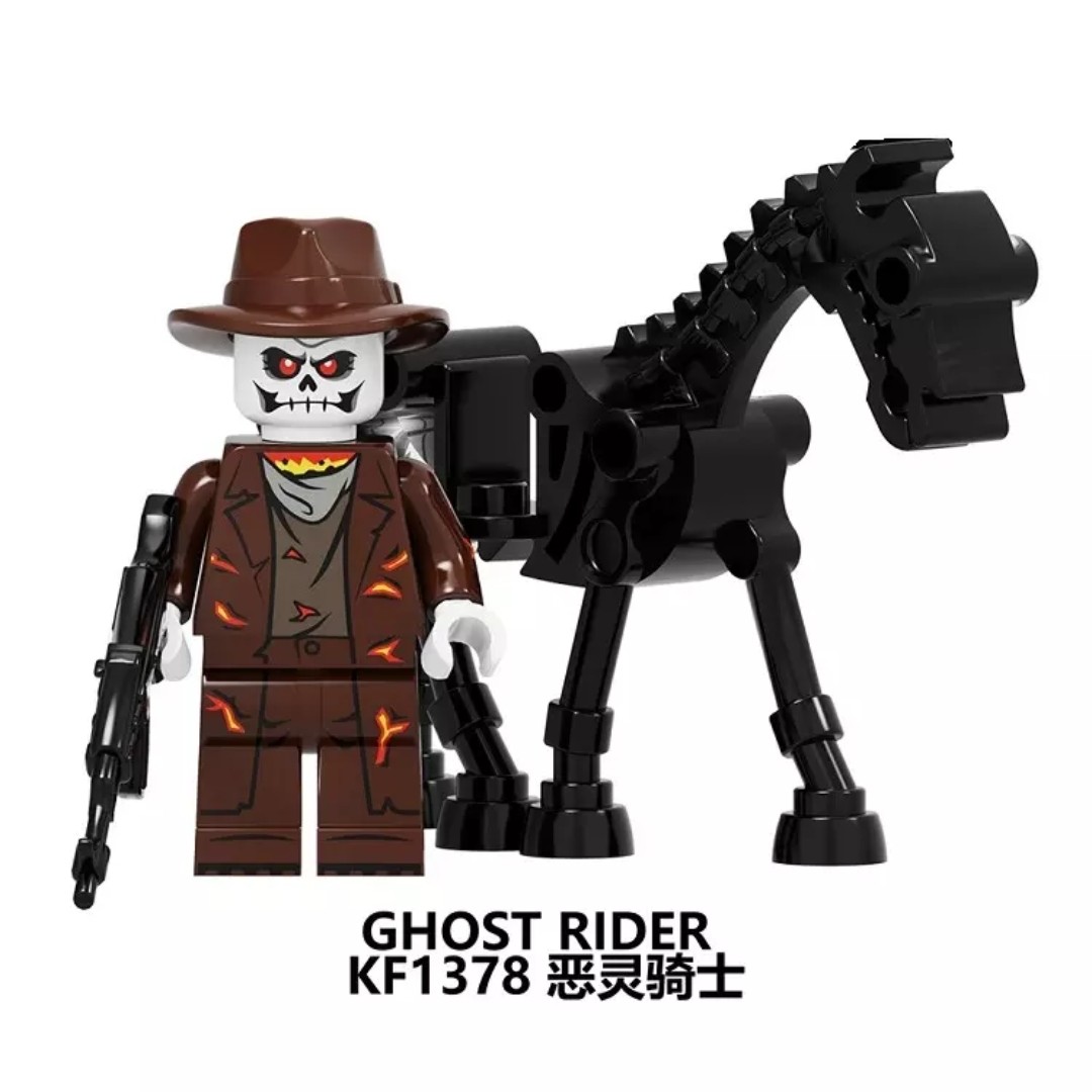 لگو گوست رایدر خاص با اسب