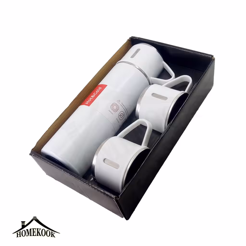 فلاسک VACUUM سه کاپ 0.5لیتر جعبه کادویی