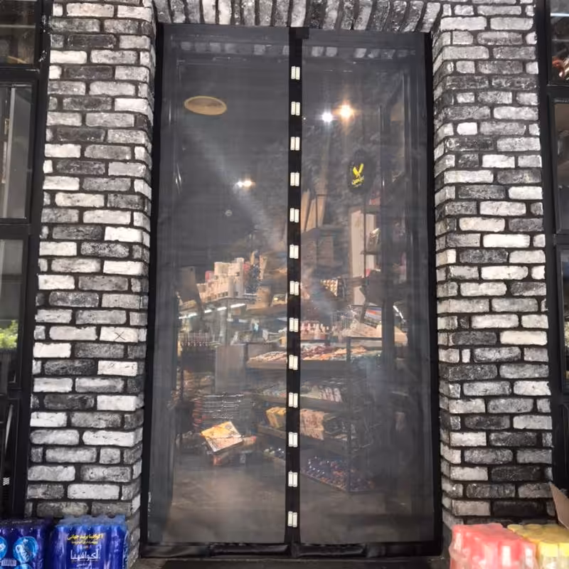 پرده توری مغناطیسی  عرض200 در ارتفاع 230