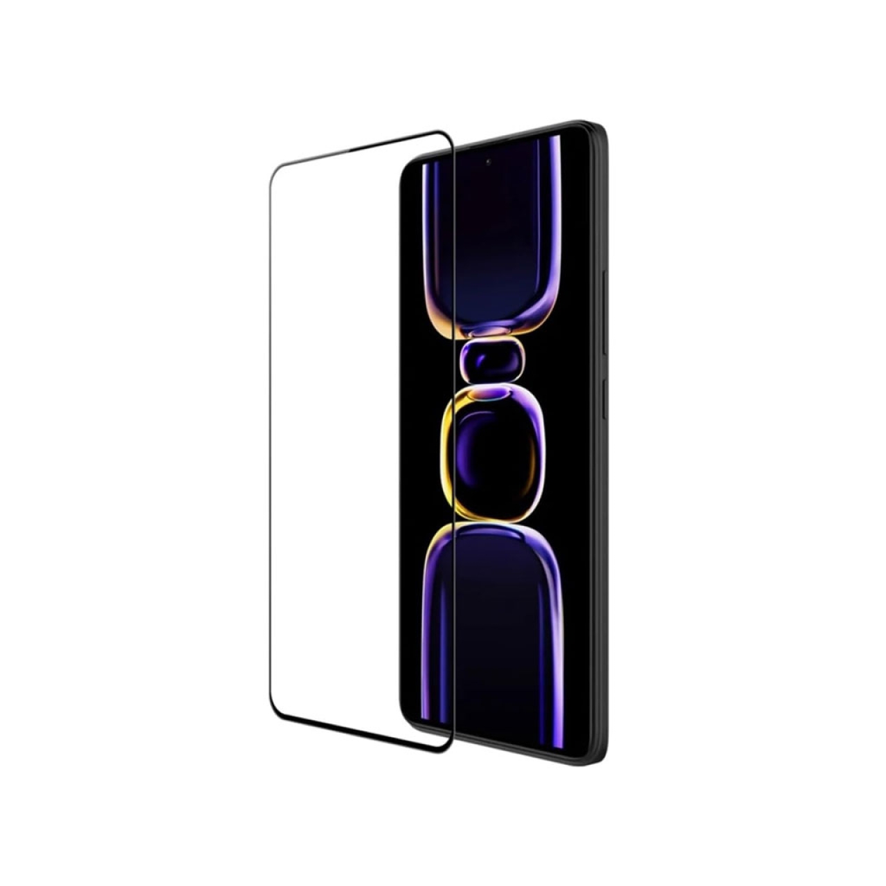 گلس پوکو اف 5 پرو تمام صفحه full glass screen protector for xiaomi poco f5 pro