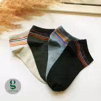 پک 4 عددی جوراب مچی 5 خط در 4 رنگ بندی