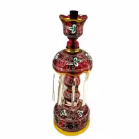 10279802-لاله شمعدانی متوسط ارتفاع 64-قطر دهانه 15-قرمز یا عباس ع برجسته-کنار منبری هیئت