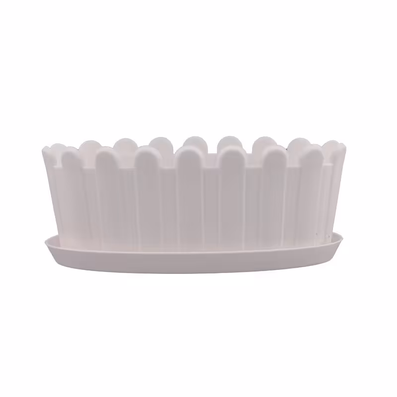 گلدان ellipse رنگ استخوانی