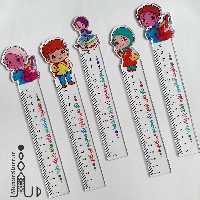 خطکش دانش آموزی پلکسی سارا و امین