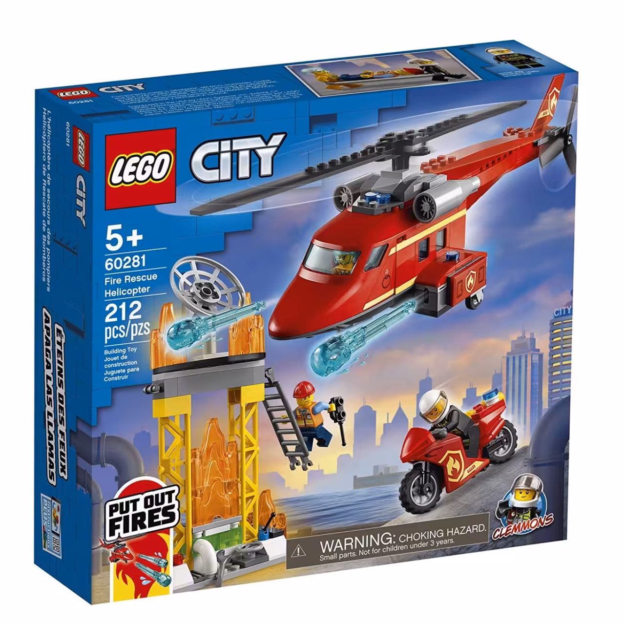 لگو سری City مدل Put out fires کد 60281