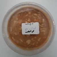 کره بادام زمینی کرانچی درجه یک باوزن 0500 گرم و 100 درصد طبیعی در پک های 3 عددی