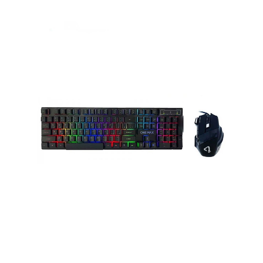 موس و کیبورد با سیم وان مکس OM-G6000A - آبتین مال