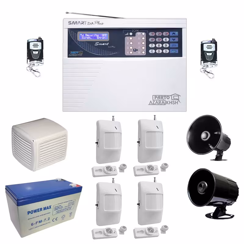 مشخصات، قیمت و خرید دزدگیر اماکن پرتوآذرخش مدل Smart ZXA Plus D