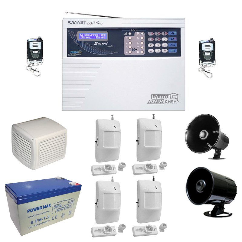 مشخصات، قیمت و خرید دزدگیر اماکن پرتوآذرخش مدل Smart ZXA Plus D