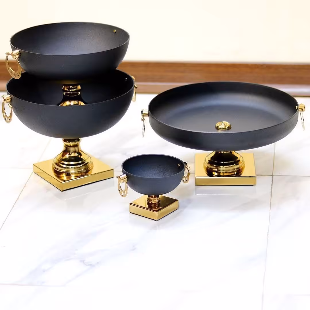 سرویس پذیرایی  مصری  طلایی مشکی