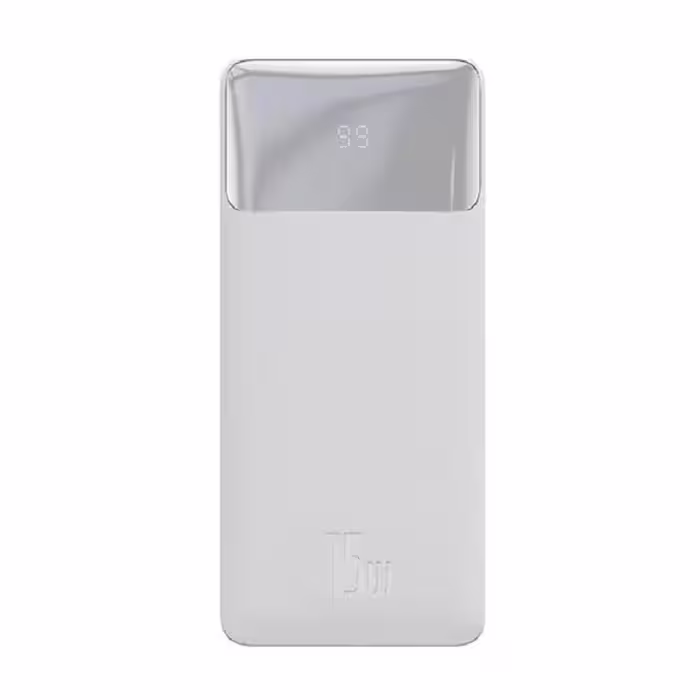 قیمت و خرید پاور بانک بیسوس 15 وات مدل Bipow display digital PPBD050002 با ظرفیت 10000 میلی آمپر ساعت