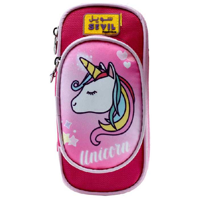 خرید جامدادی طرح یونیکورن مدل سویل کد 3030