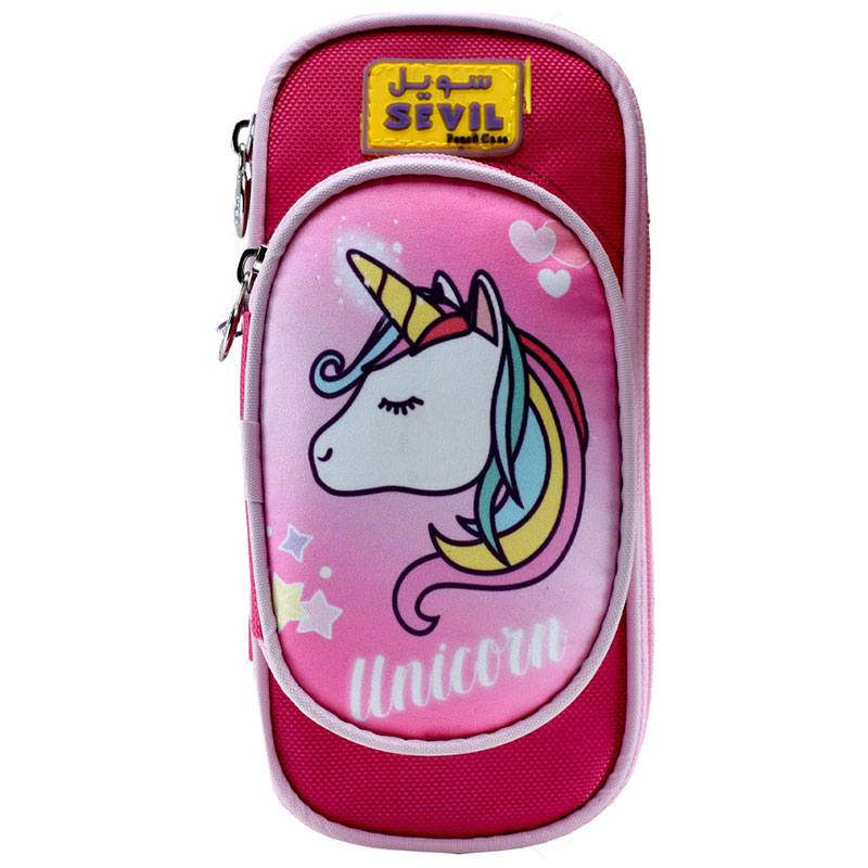 خرید جامدادی طرح یونیکورن مدل سویل کد 3030