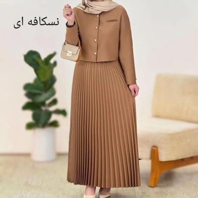 کت دامن پلیسه مازراتی درجه یک کیفیت عالی
