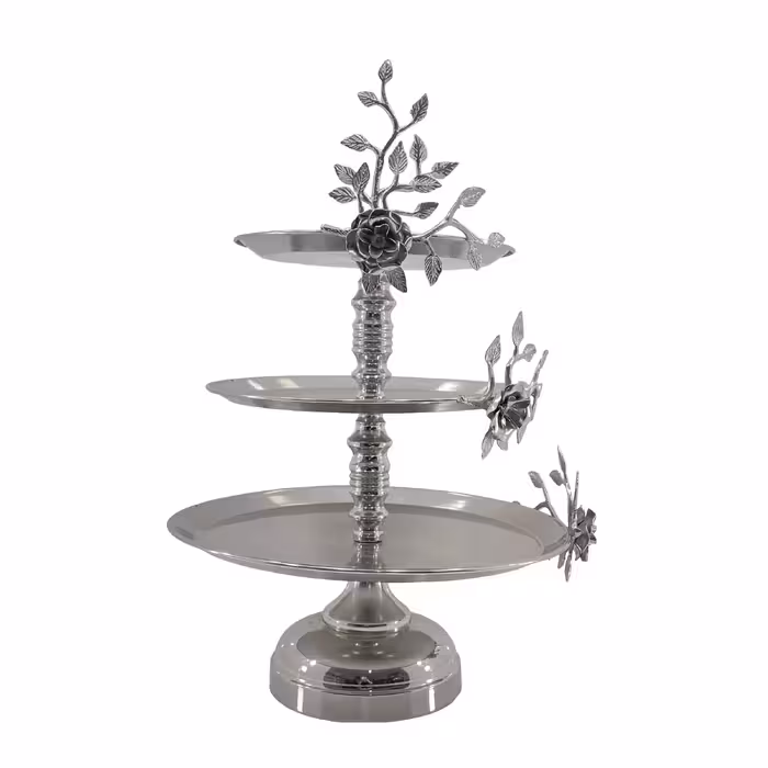 شیرینی خوری 3طبقه سیلور