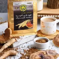 قهوه فوری گانودرما(120 گرمی)وجینسینگ  بدون شکر نورا