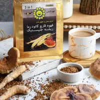 قهوه فوری گانودرما(120 گرمی)وجینسینگ  بدون شکر نورا