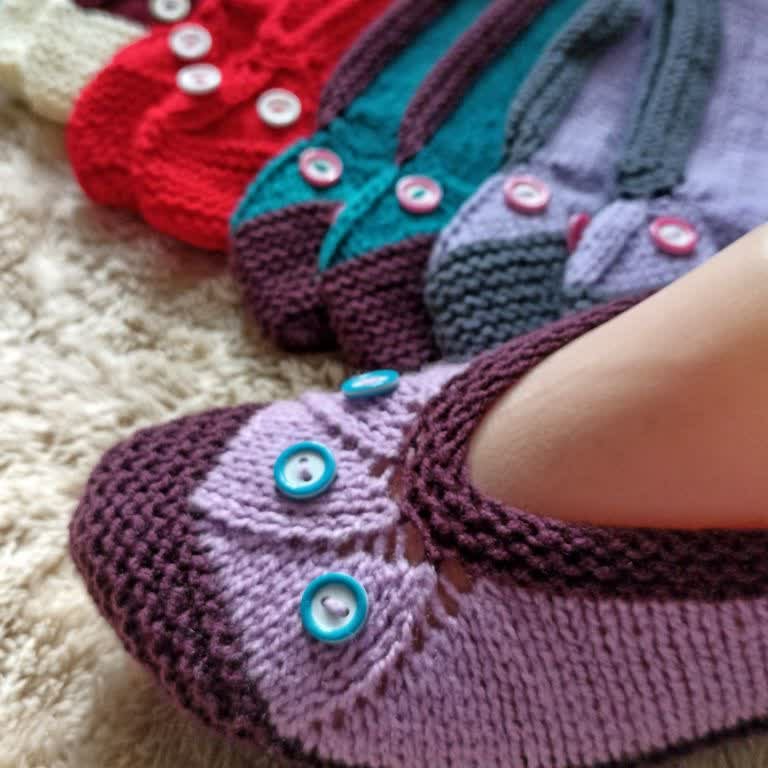 پاپوش  دستبافت