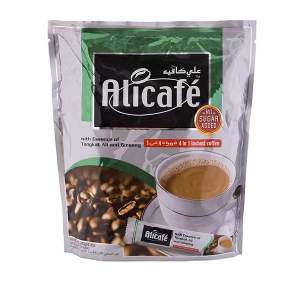 کافی میکس علی کافه بدون شکر  سه در یک 20 عددی