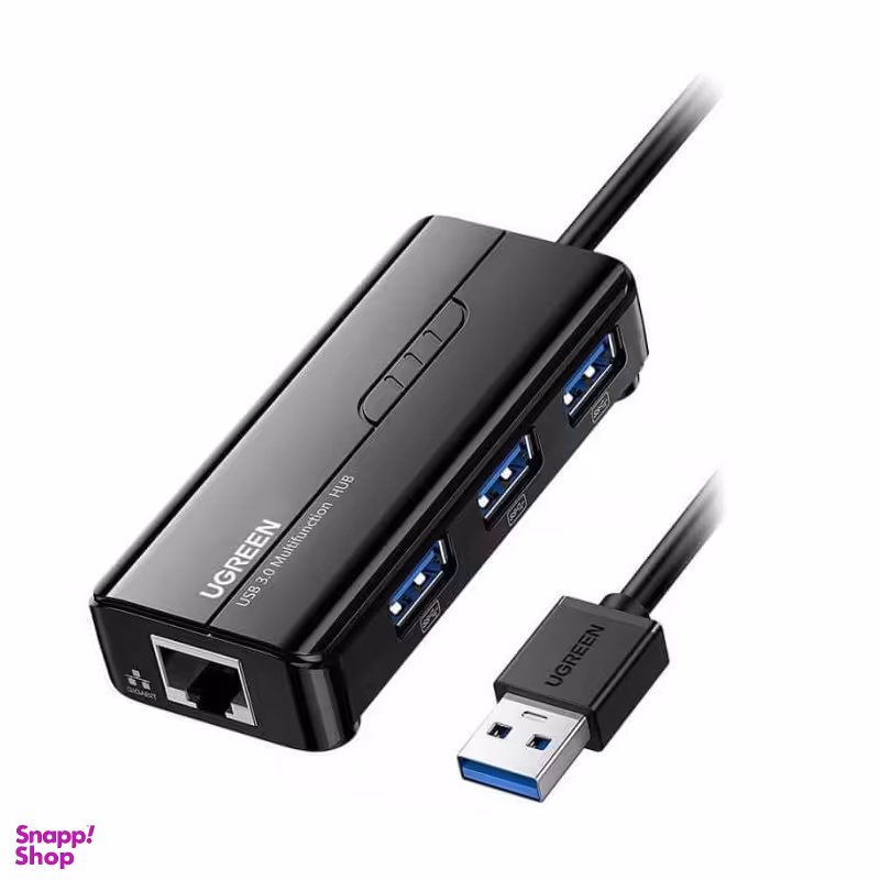 هاب 3 پورت USB 3.0 با پورت LAN یوگرین 20265