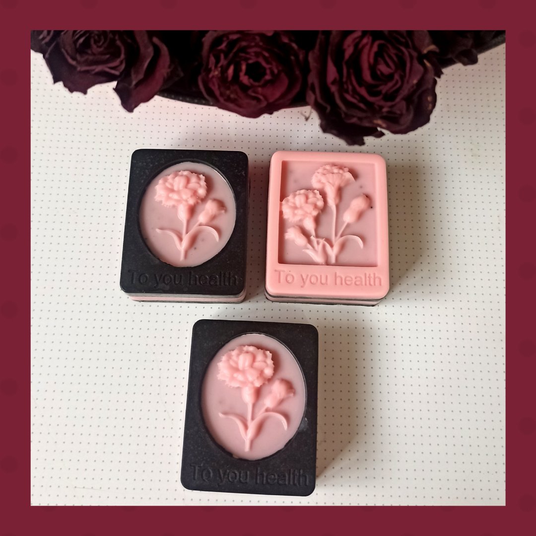 صابون گلسرخ و زغال اکتیو