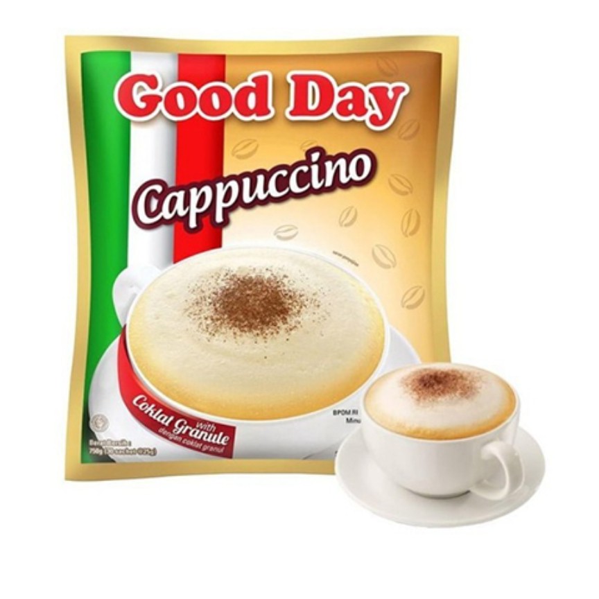 کاپوچینو گوددی اصل اندونزی GOOD DAY 30عددی ارسال رایگان