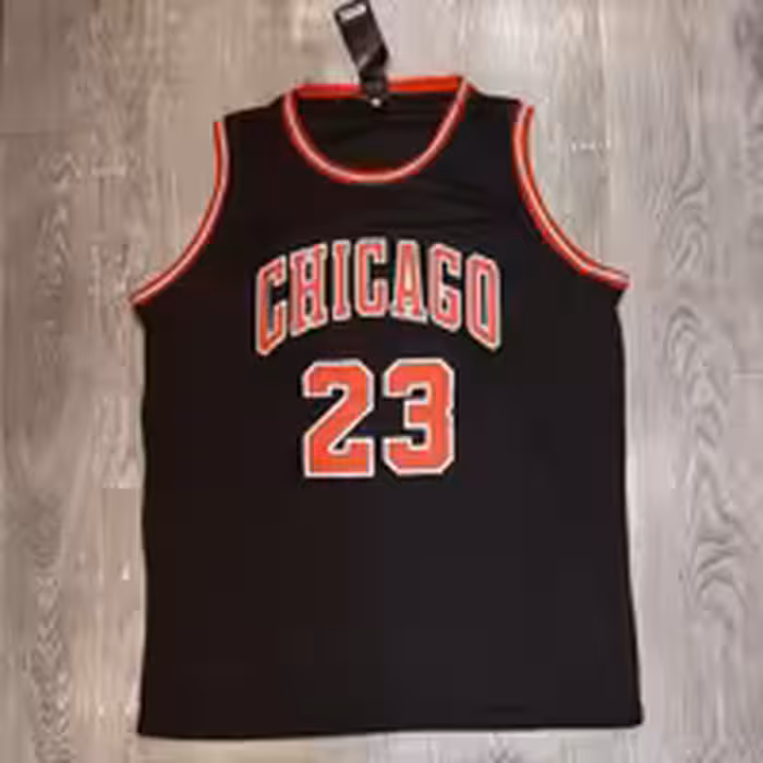 پیراهن حلقه ای و شورت بسکتبالی مشکی قرمز شیکاگو