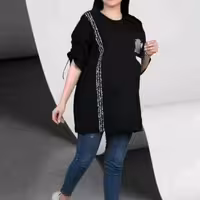 تیشرت لانگ باکسی اسپرت