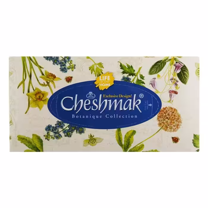 دستمال کاغذی 100 برگ 2 لایه چشمک 