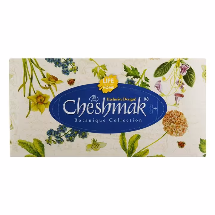 دستمال کاغذی 100 برگ 2 لایه چشمک 