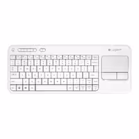 کیبورد بی‌ سیم لاجیتک k400 با تاچ‌پد