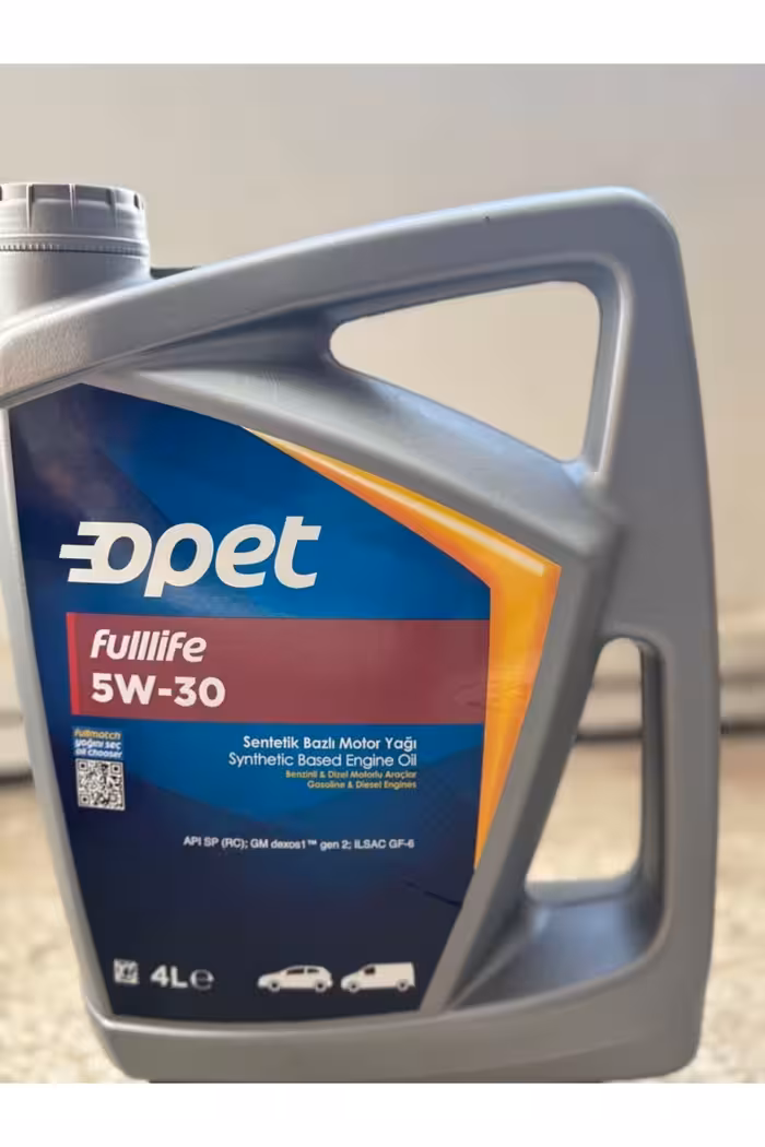 روغن و مکمل موتور 5W30 بنزین کامل دیزل 4LT Opet