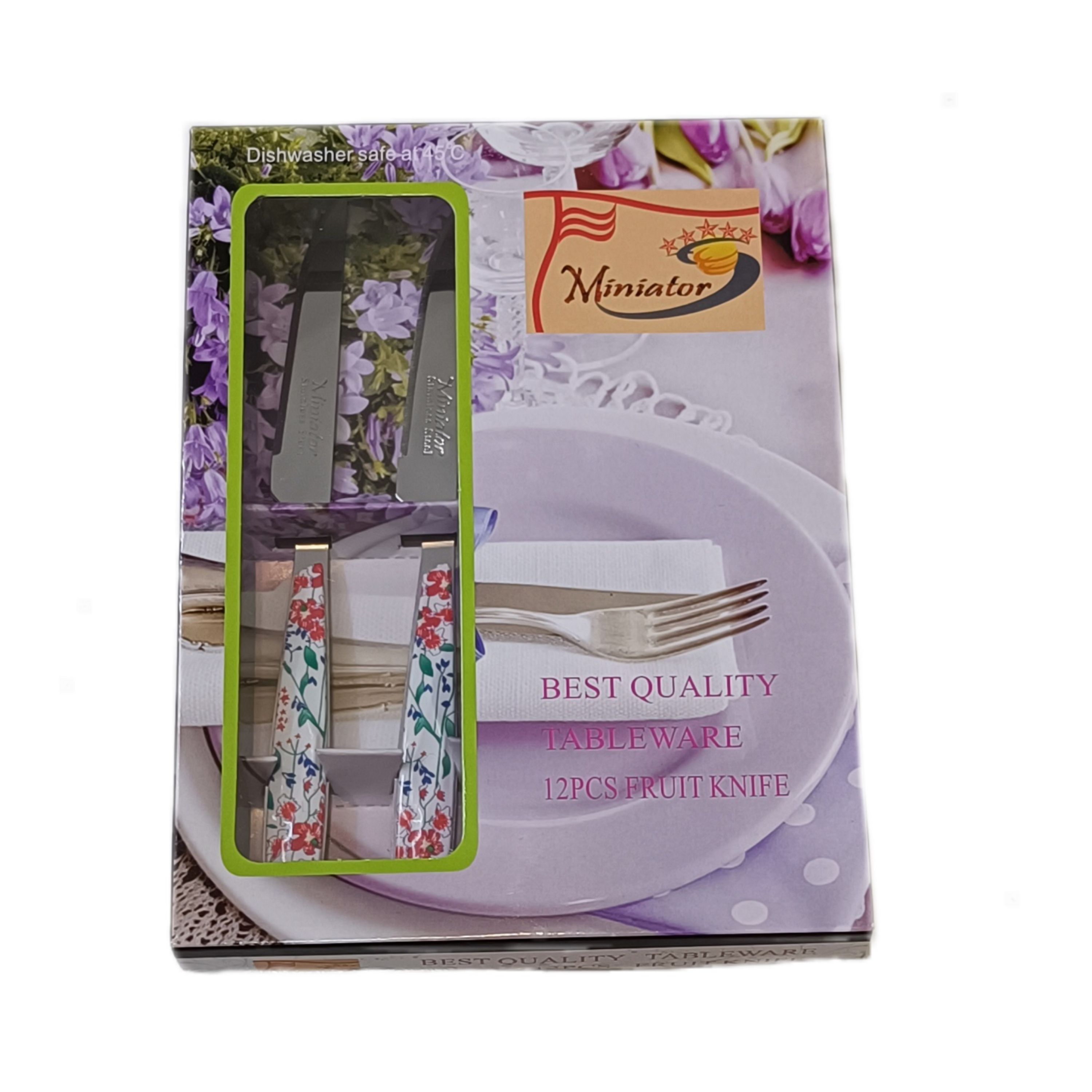 کارد میوه خوری مینیاتور کد G13 بسته 12 عددی