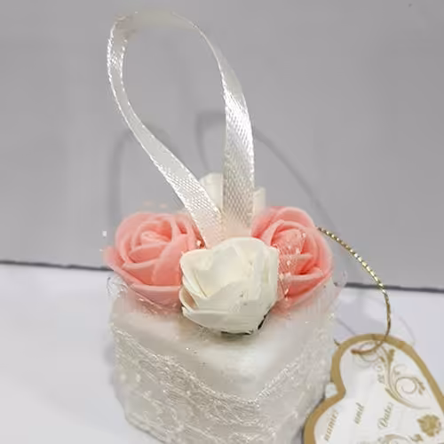 گیفت عروسی مکعب گل فومی دار مجموعه 30 عددی