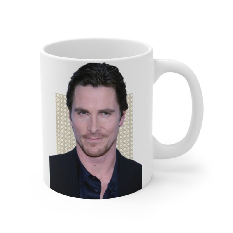ماگ طرح کریستین بیل Christian Bale مدل NM1916