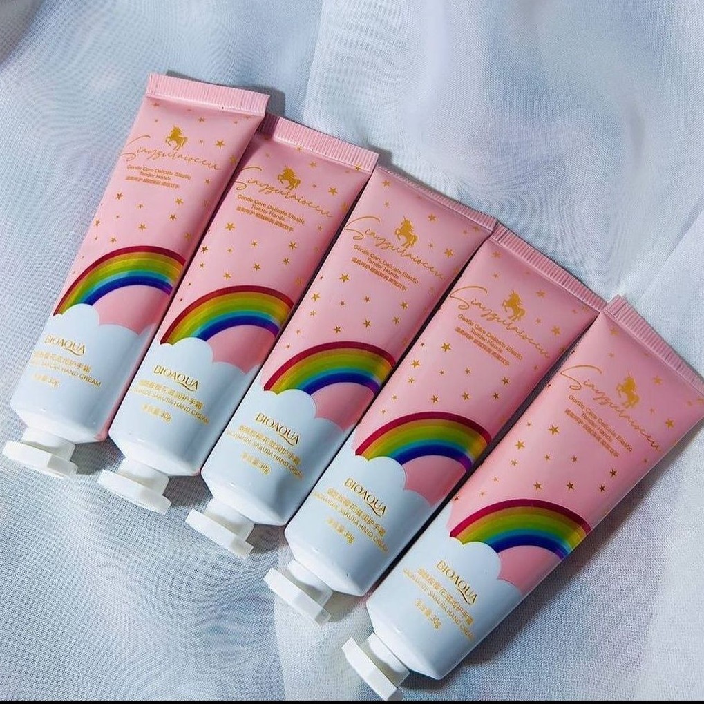 کرم دست و صورت رنگین کمونی