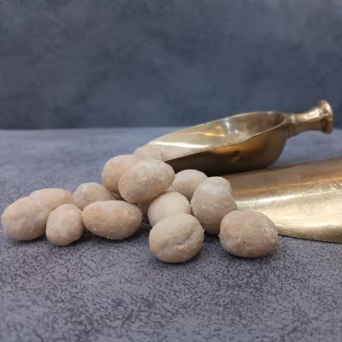 بادام زمینی روکشدار طعم خامه قارچ ( 10 کیلویی)ارسال فقط از طریق باربری(توسط ماشین )هزینه ارسال ب صورت پس کرایه