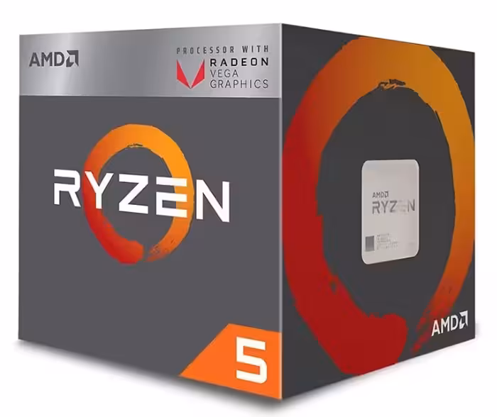 سی پی یو ای ام دی مدل رایزن5 2600 ای با فرکانس 3.1 گیگاهرتز