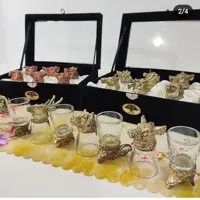 شات قهوه خوری 6 تایی،سر حیوانات، ارسال رایگان با تیپاکس