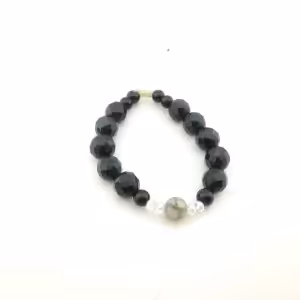 دستبند عقیق اونیکس a230