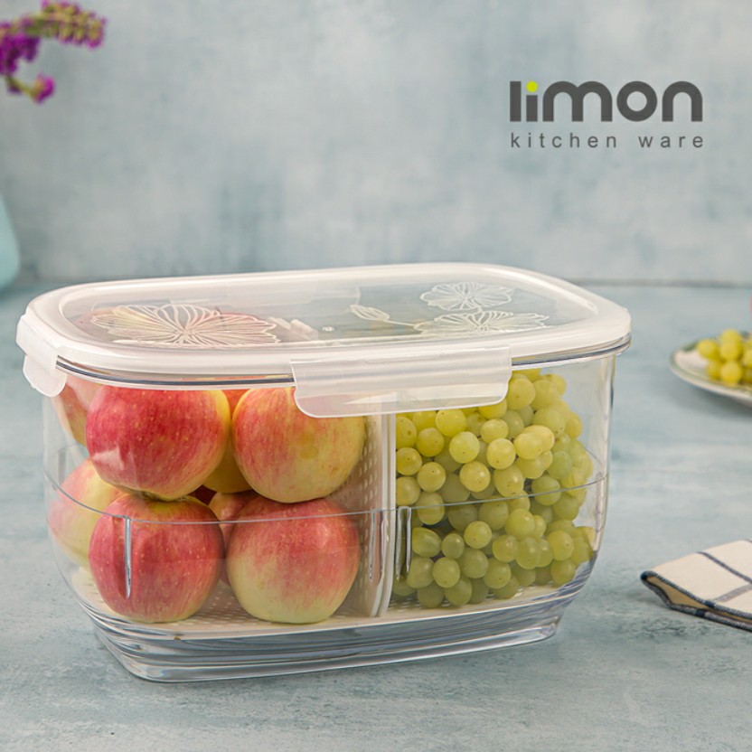 ظرف نگهدارنده میوه و سبزیجات بزرگ لیمون
