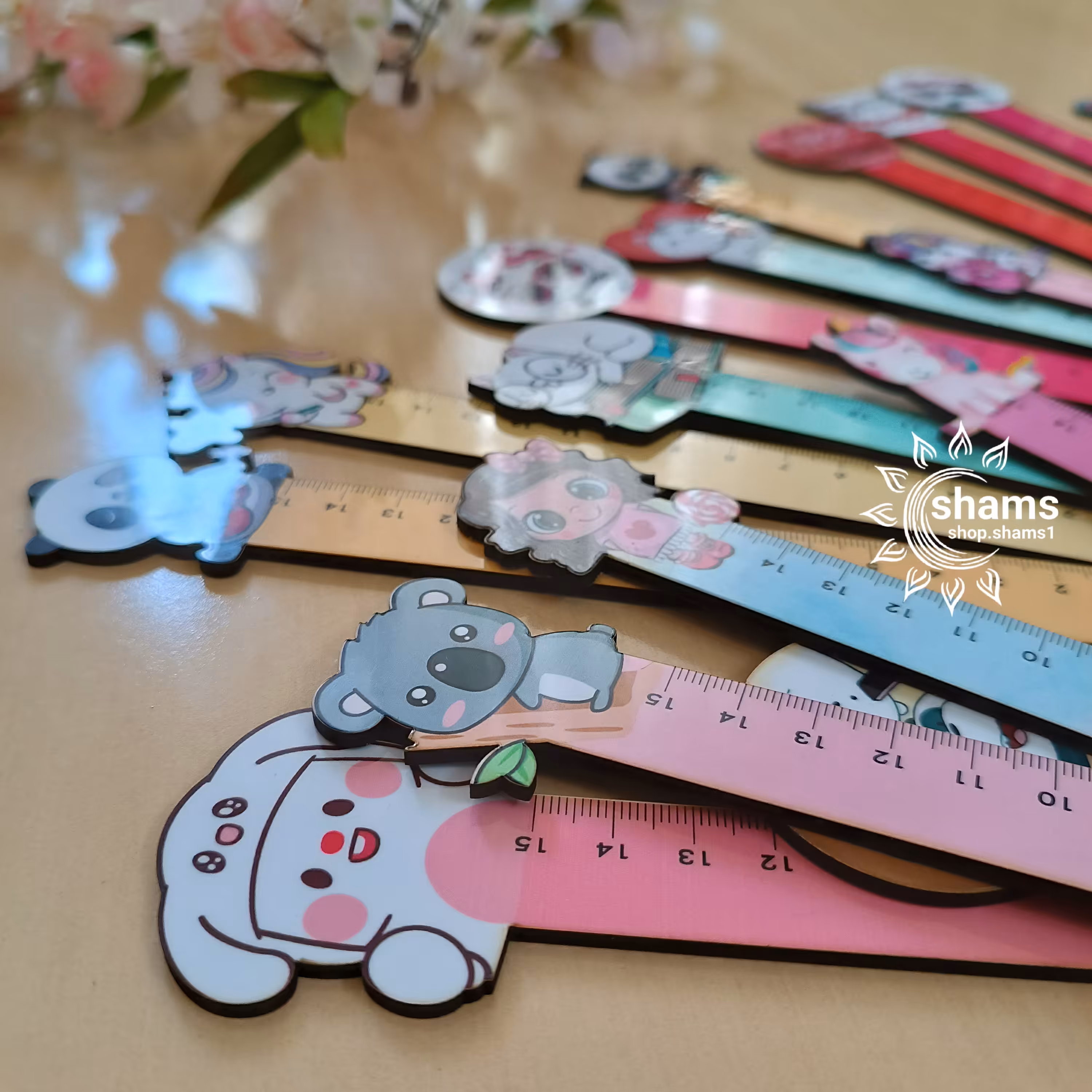 خطکش فانتزی،خطکش،خط کش 20سانتی،خطکش بچگونه