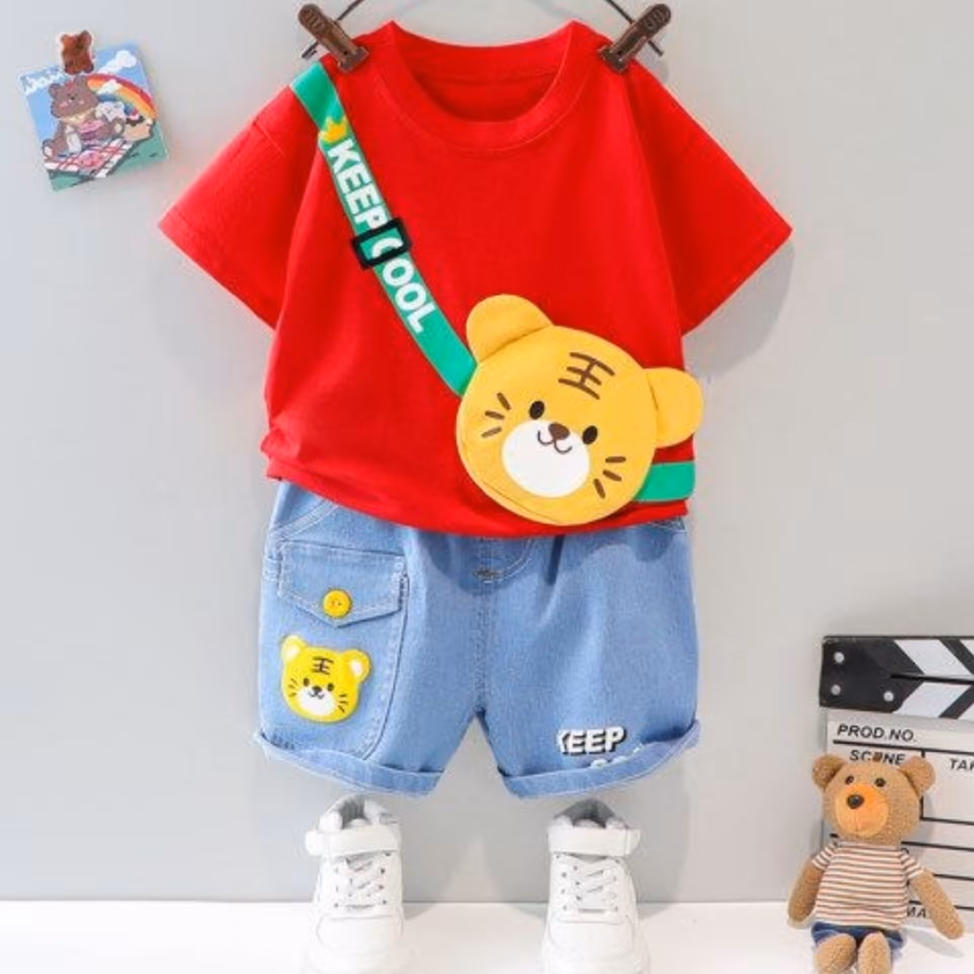 ست تیشرت شلوارک وارداتی ارسال رایگان 