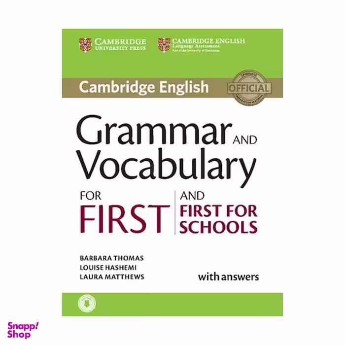 Grammar and Vocabulary for First and First for School