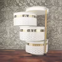 جای سیب زمینی و پیازی متحرک سه طبقه آسمان فوق العاده زیبا و بادوام 626