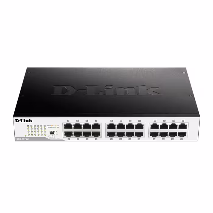 قیمت و خرید سوییچ 24 پورت گیگابیت و دسکتاپ دی لینک مدل DGS-1024D | یاس ارتباط